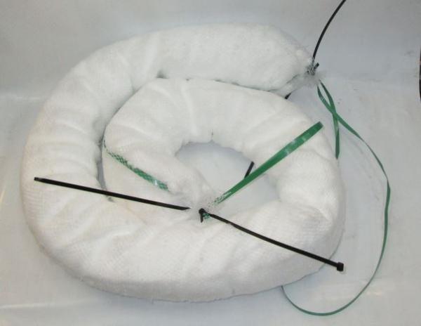 Absorbent Boom SoSorb PP200in lengths of 3 mtr